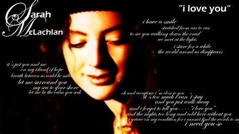 sarah mclachlan lyrics|where is sarah mclachlan now.